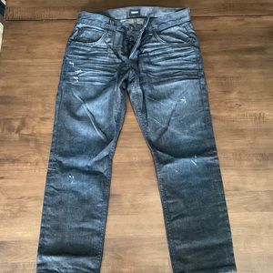 Hudson distressed mens jeans
